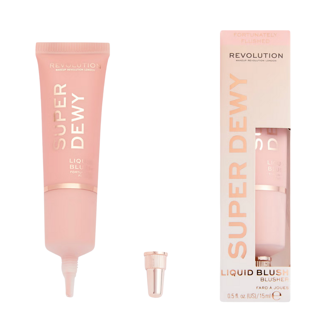 Revolution - Superdewy Liquid Blush Fortunately Flushed