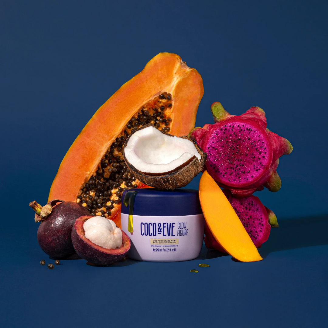Coco & Eve Body Moisture Whippped Body Cream Lychee & Dragonfruit