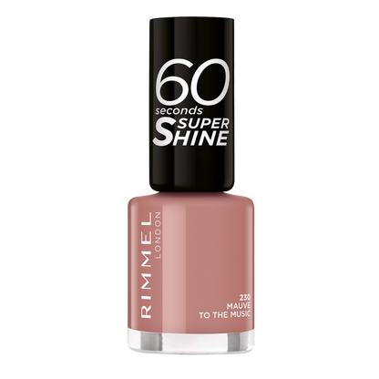 60 Seconds Nail Polish Mauve To The Music