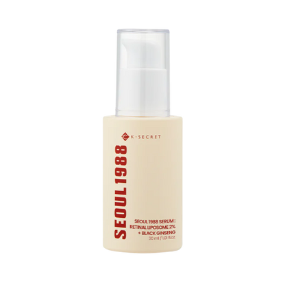 K-SECRET SEOUL 1988 Serum Retinal Liposome 2 Black Ginseng