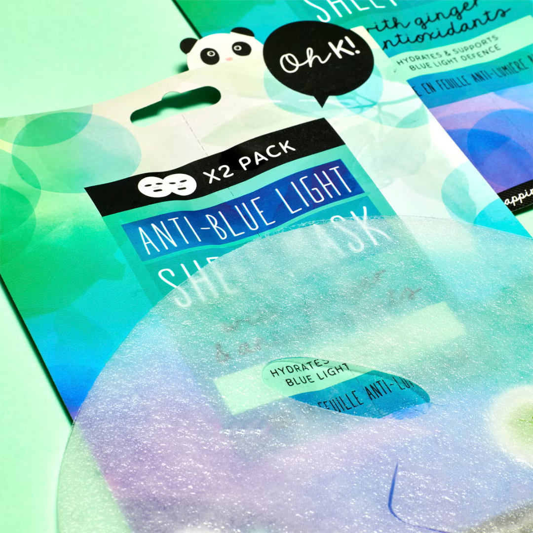 Oh K! Anti Blue Light Sheet Mask Duo