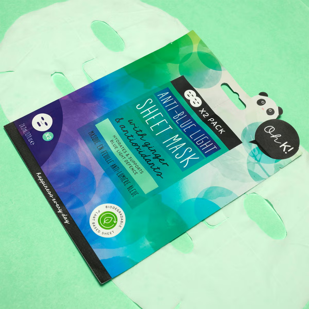 Oh K! Anti Blue Light Sheet Mask Duo