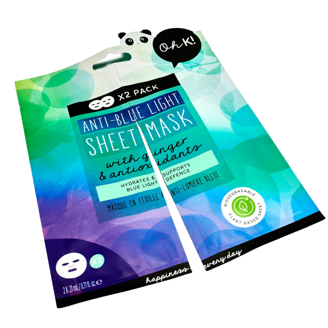 Oh K! Anti Blue Light Sheet Mask Duo