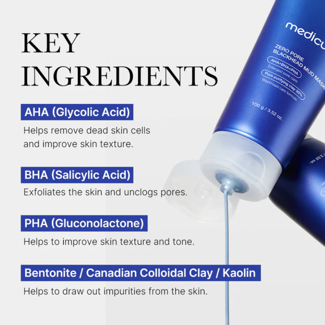 Medicube - Zero Pore Blackhead Mud Mask