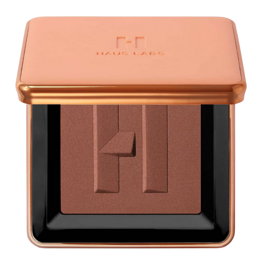 HAUS LABS BY LADY GAGA Power Sculpt Velvet Powder Bronzer - Deep Level 10