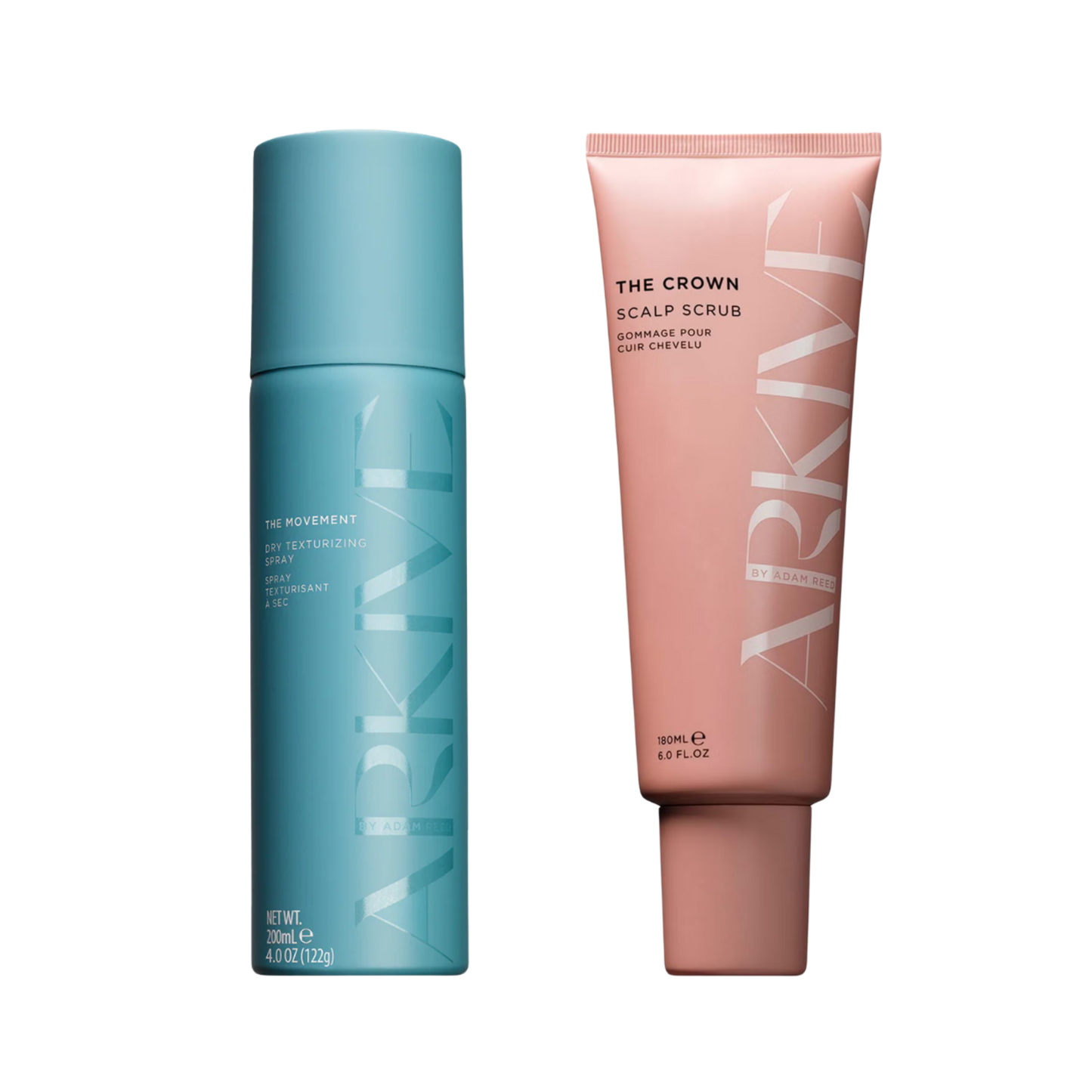 The Crown Scalp Scrub & Dry Texturizing Spray Set